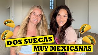 TACOS son parte de la CULTURA SUECA I MEXALEX amp JESS [upl. by Leverick]