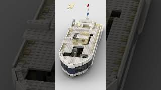 LEGO® Brick Vdv Beachclub 660 custom speedbuild animation short new 1 [upl. by Gilberto]