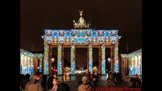 Brandenburger Tor  Teil 1  Berlin Leuchtet 2017 [upl. by Nylhtiak]