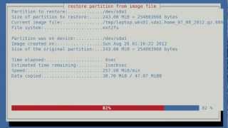 Tutorial Cloning a Disk under LinuxUNIX With partimage Software [upl. by Beverly]