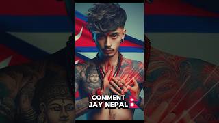 Nepali Tattoo Boy 🇳🇵🙏 nepal tattoo love viral [upl. by Braeunig776]