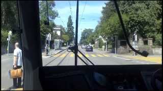 VBZ ZÜRICH TRAM  Linie 9 Heuried  Hirzenbach [upl. by Sharl]