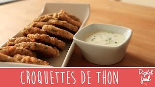 CROQUETTES DE THON RECETTE FACILE [upl. by Perrins553]