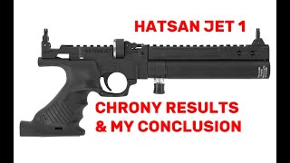 Hatsan Jet 1 CHRONY PCP AIR PISTOL [upl. by Armallas]