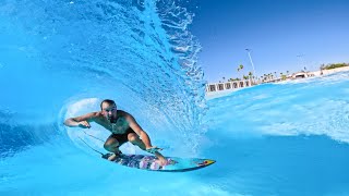 BEST WAVE POOL I EVER SURFED  CALIFORNIA [upl. by O'Donoghue110]