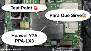 Test Point Huawei Y7A PPALX3 y Para Que Sirve 😱🚂✅🥳🙊👀 [upl. by Notsa]