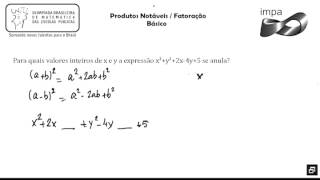 Exercícios Resolvidos  Produtos Notáveis  Exercício 1  Básico [upl. by Ibrek]