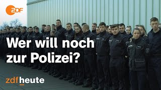 Unterwegs mit Polizeianwärtern Warum sinkt das Interesse an der PolizeiAusbildung [upl. by Lupee263]