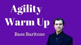 Bass Baritone Singing Warm Up  Full Range  Agility Focused [upl. by Fabiolas946]