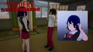 Eliminating the Ninja Rival  Yandere Simulator Custom Mode [upl. by Arekat]