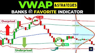 Smart money जैसे Trade करना सीखो  VWAP Indicator amp Strategies🔥 Volume weighted average price [upl. by Clie]