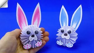 Easter Craft Ideas  Paper RABBIT  Paper Crafts [upl. by Tremayne]