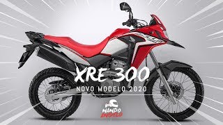 Nova XRE 300 2020 🔥 O que mudou Comparativo [upl. by Georgeanne]