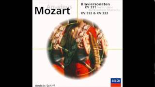 Mozart Piano Sonata No 13 in B flat 2nd movement  KV 333  András Schiff [upl. by Adnima]