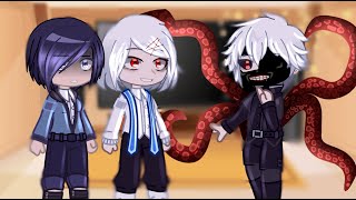 Tokyo Ghoul React To Kaneki Ken  Gacha React [upl. by Kally725]