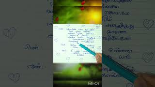 💖Ivan yaaro ivan yaaro💖tamil vrlyricalsongs tamilsonglyrics vrlyricalsongstamil tamilsong love [upl. by Ajidahk751]