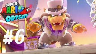 Super Mario Odyssey Part 6cloud kingdombattle with bowser [upl. by Aiet]