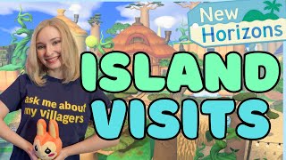 Animal Crossing ISLAND VISITS animalcrossingnewhorizons [upl. by Nisay195]