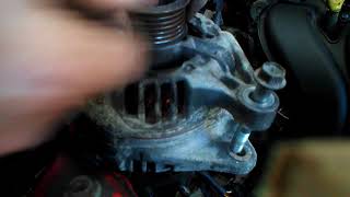 toyota vvti alternator engine removal [upl. by Joline]