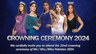 Miss Pakistan Crowning Ceremony 2024 In Lahore [upl. by Ayotaj]