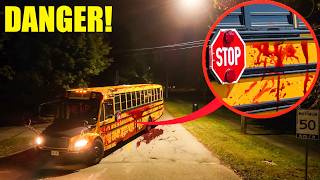 IF YOU SEE BLOOD ON A SCHOOL BUS RUN it’s a TRAP [upl. by Tija]