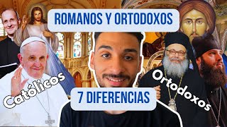 Diferencias entre ROMANOS y ORTODOXOS  Explicado rápidamente [upl. by Onia]