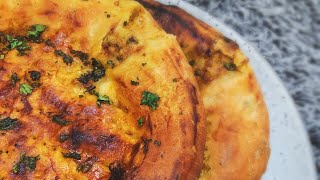 KEEMA NAAN  CHICKEN KEEMA NAAN  EASY NAAN RECIPE  YEAST NAAN  STUFFED NAAN  FLAVORS [upl. by Nannek]