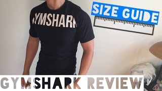 GYMSHARK HAUL  REVIEW  SIZE GUIDE [upl. by Aerdnuahs902]