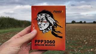 Apache Warior PP3060  Panta  FIRECRACKER  PETARDA  POLENBÖLLER [upl. by Hillier913]