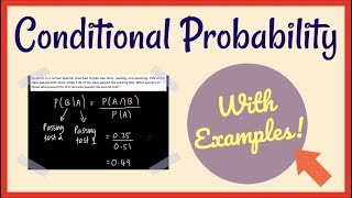 Conditional Probability Explained Through Word Problems  ExamStyle Questions [upl. by Mariele]