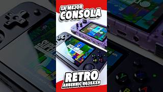 😱 Anbernic RG35XXH La mejor consola portátil anbernic rg35xxh emuladores retrogaming [upl. by Hanafee]