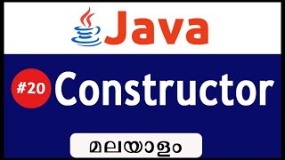 Constructor In Java Malayalam 20 [upl. by Aineg884]