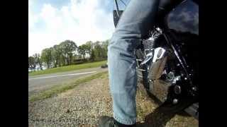 Harley Ride on East Texas Backroads  Motorcycle Travel Video [upl. by Annelg]