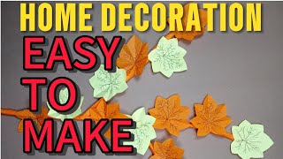 DIY Room Decor Quick and Easy Home Decorating Ideasart papercraftdiy paperart [upl. by Kenzi]