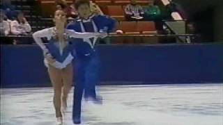 Mishkutenok amp Dmitriev URS  1989 Skate America Pairs Free Skate [upl. by Cranford]