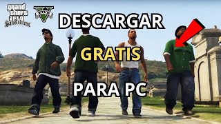 ✅Como Descargar Gta San Andreas para PC [upl. by Atsahc]