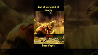 God of war ghost of Sparta😈 Boss fight gamingshorts gamer gamer gaming games game gameplay [upl. by Sidwohl425]