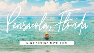 Pensacola Florida Travel Guide  sipdinedesign [upl. by Novahc]