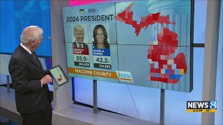 Looking at how Michigan voted in presidential election [upl. by Lyns]