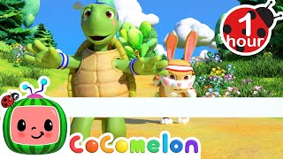 The Tortoise and the Hare  CoComelon Nursery Rhymes  Fun Cartoons For Kids  Moonbug Kids [upl. by Pollak]