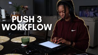 Ableton Push 3 Workflow No Talking [upl. by Kcirdef]