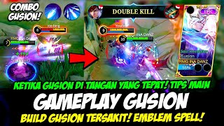 CARA MAIN GUSION TERBARU  COMBO GUSION PEMULA❗BUILD GUSION TERSAKIT 2023❗GAMEPLAY GUSION TOP GLOBAL [upl. by Griffy949]