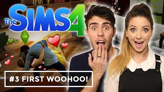 WooHoo For The First Time  Zalfie Sims 4 3 [upl. by Annahsit]