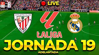 ⚽JORNADA 19 LALIGA  Athletic 🆚 Real Madrid🔥 [upl. by Anirb]