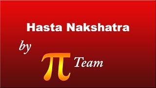 Hasta Nakshatra Secrets in Vedic Astrology by Pai Team [upl. by Miranda]