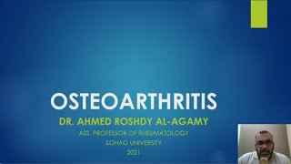 Rheumatology 10 Osteoarthritis [upl. by Niwrek596]