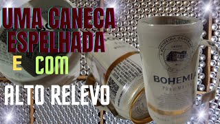 Uma caneca espelhada e com alto relevo [upl. by Benoite]