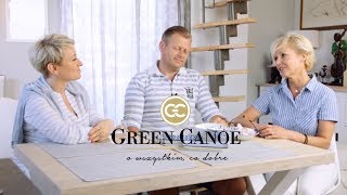 GREEN CANOE NA KAWIE U quot Sielska Chataquot  sielski wypoczynek nad morzem  HOME TOUR [upl. by Eenar]