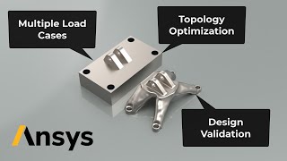 Topology Optimization in ANSYS with Multiple Load Cases Fully Narrated Tutorial [upl. by Aihseyt]