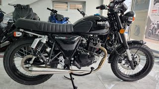 finally hero new 125cc model 2024 retro bike✅hero classic 125 in indiaclassic 125 hero [upl. by Nickelsen91]